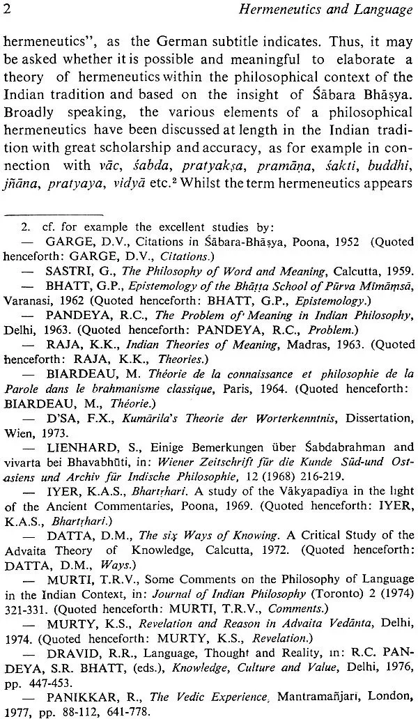 Hermeneutics and Language in Purva Mimamsa - Image 3