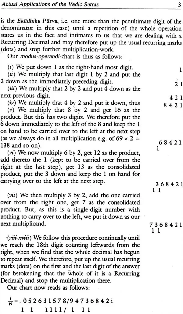 Vedic Mathematics: His Holiness Jagadguru Sankaracarya Sri Bharati Krsna Tirthaji Maharaja of Govardhana Matha, Puri (1884-1960) - Image 4